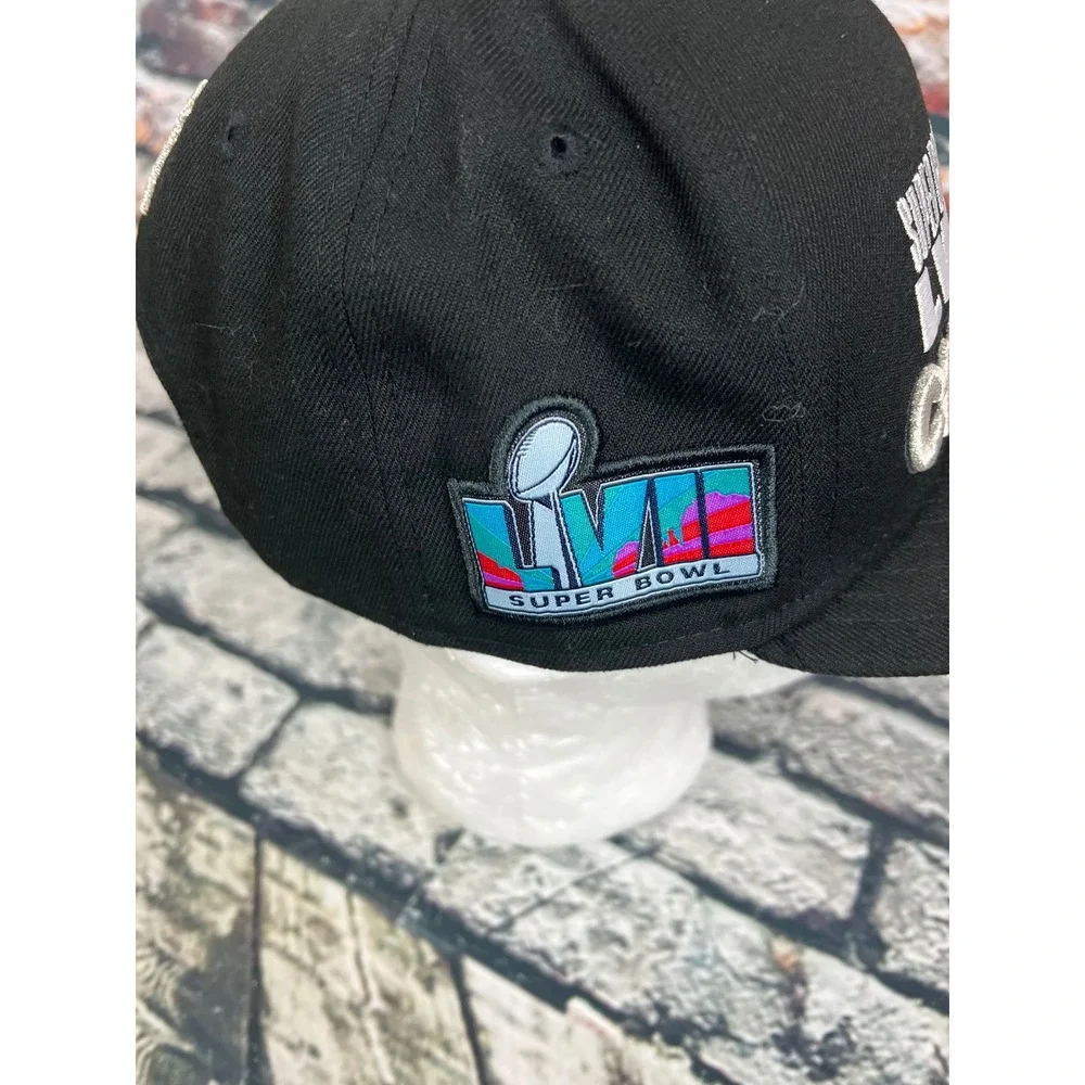 Kansas City Chiefs Super Bowl LVII Champions Black‎ New Era 9FIFTY Snapback Hat